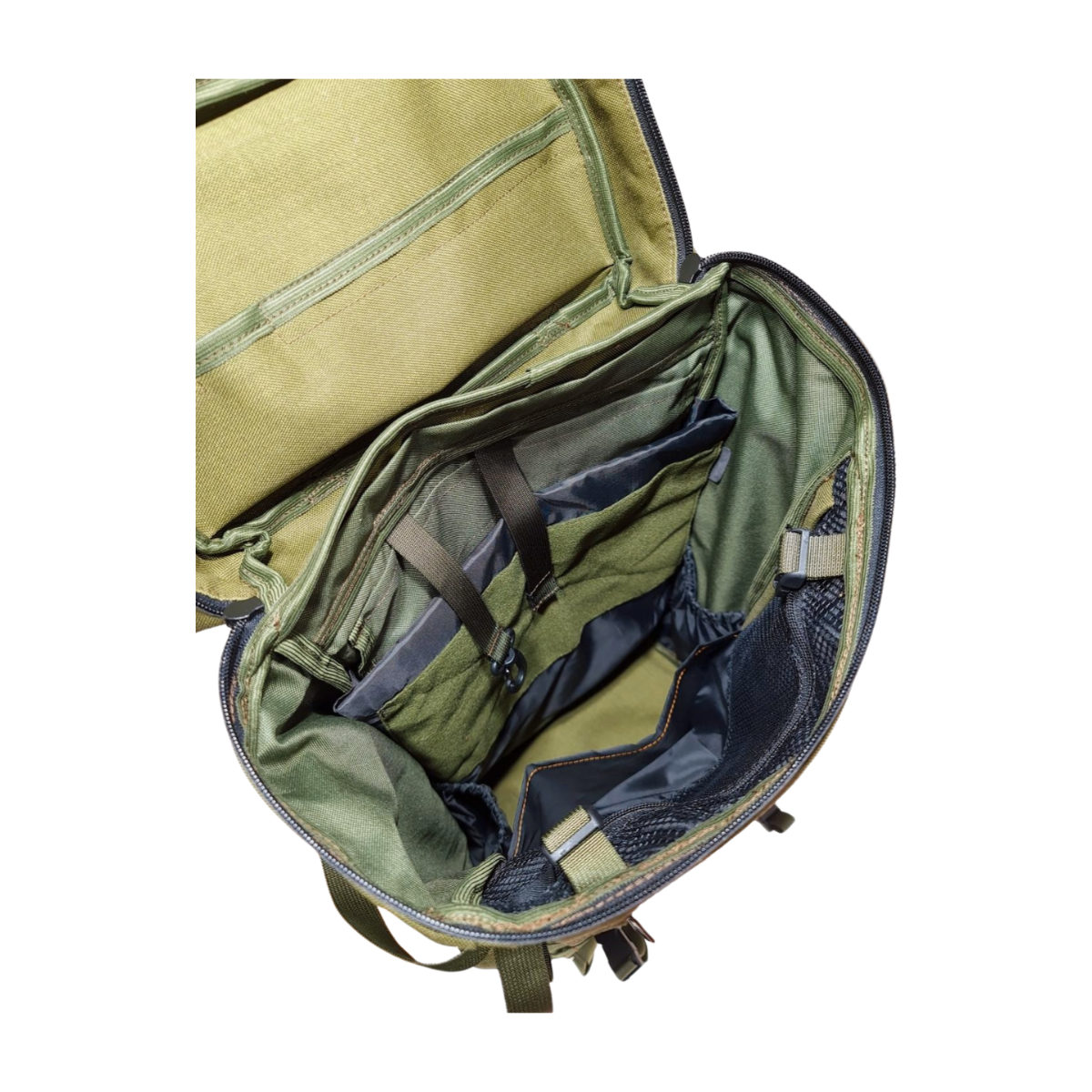 Plecak 2TREES COMBO CORDURA 40L - Khaki - Wnętrze