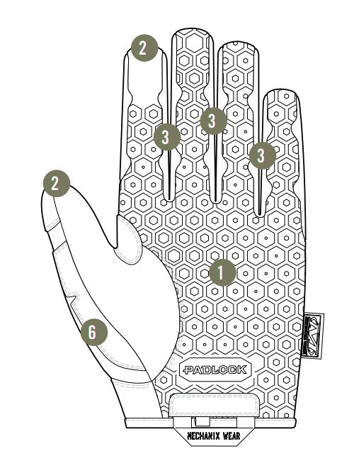 RĘKAWICE TAKTYCZNE MECHANIX WEAR PRECISION PRO DEXTERITY BUDOWA DOL