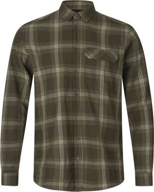 KOSZULA SEELAND HIGHSEAT - Pine Green Check