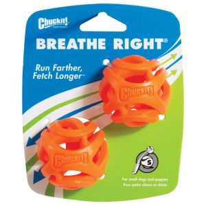 Dwupak małych ażurowych piłek Chuckit! Breathe Right Fetch Ball