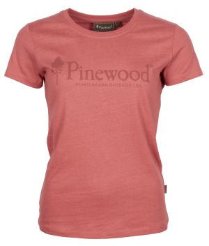 DAMSKI T-SHIRT PINEWOOD® OUTDOOR LIFE 3445 - Różowy