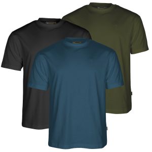 T-SHIRT PINEWOOD® 3-PACK 5447 -  Arktyczny błękit/Zieleń mchu/Czarny