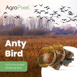 Anty Bird AGROPIXEL odstraszacz ptaków  - zestaw dwu głośnikowy