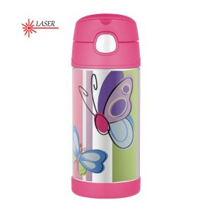 Termos dziecięcy ze słomką THERMOS motyl 0,35l