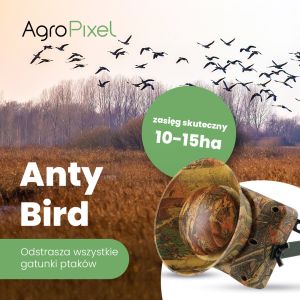 Anty Bird AGROPIXEL odstraszacz ptaków - zestaw jedno głośnikowy