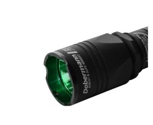 Latarka ARMYTEK DOBERMANN Zielona - 200 lumenów