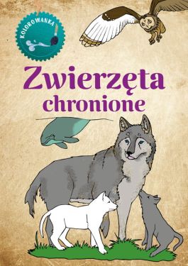 Kolorowanka "Zwierzęta chronione" Katarzyna Kopiec-Sekieta MULTICO