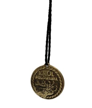 Medal okrągły fi 53 BÓR HUNTER - Król Polowania
