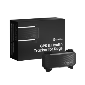 Lokalizator GPS dla psów TRACTIVE GPS & HEALTH DOG 6 - Czarny