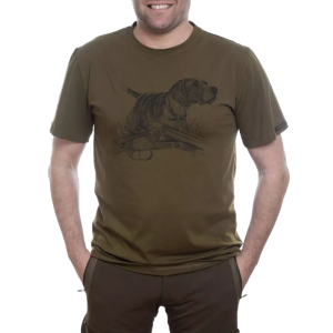 T-SHIRT TAURUS PIES ZE STRZELBĄ