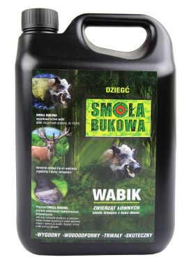 Smoła bukowa - wabik zwierząt łownych 5l