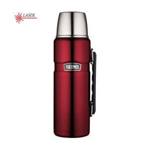 Termos na napoje z uchwytem THERMOS czerwony 1,2l