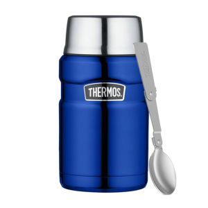 Termos na jedzenie z łyżką THERMOS niebieski 0,71l