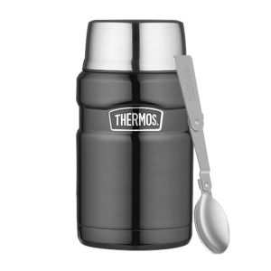 Termos na jedzenie z łyżką THERMOS szary 0,71l