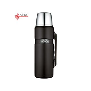 Termos na napoje z uchwytem THERMOS czarny mat 1,2l