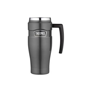 Wodoszczelny termokubek z uchwytem THERMOS szary 0,47l