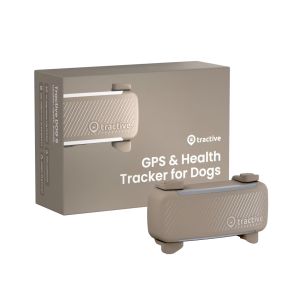 Lokalizator GPS dla psów TRACTIVE GPS & HEALTH DOG 6 - Brązowy