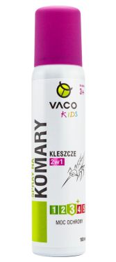 Spray KIDS na komary i kleszcze VACO - dla dzieci od 3 roku życia