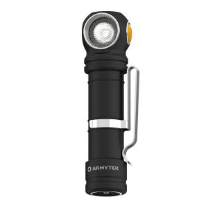 Latarka czołowa ARMYTEK WIZARD C2 PRO V4 MAX Magnet White - 4000 lumenów - Czarna